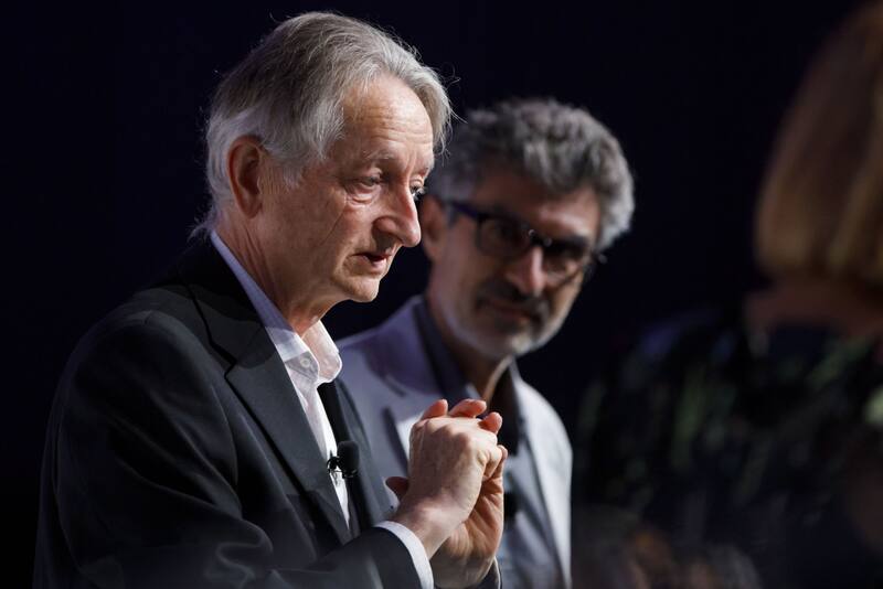 Geoffrey Hinton predijo que la IA superará la inteligencia humana. Fuente: Archivo.