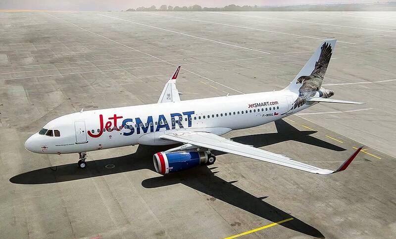 JetSmart terminará 2022 con ocho aviones en la Argentina.