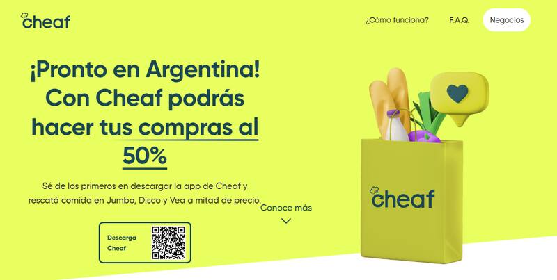 Cheaf llega a Argentina. (Cheaf Argentina)
