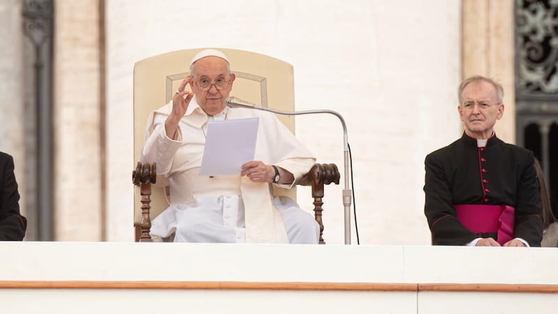 La prédica del papa Francisco.