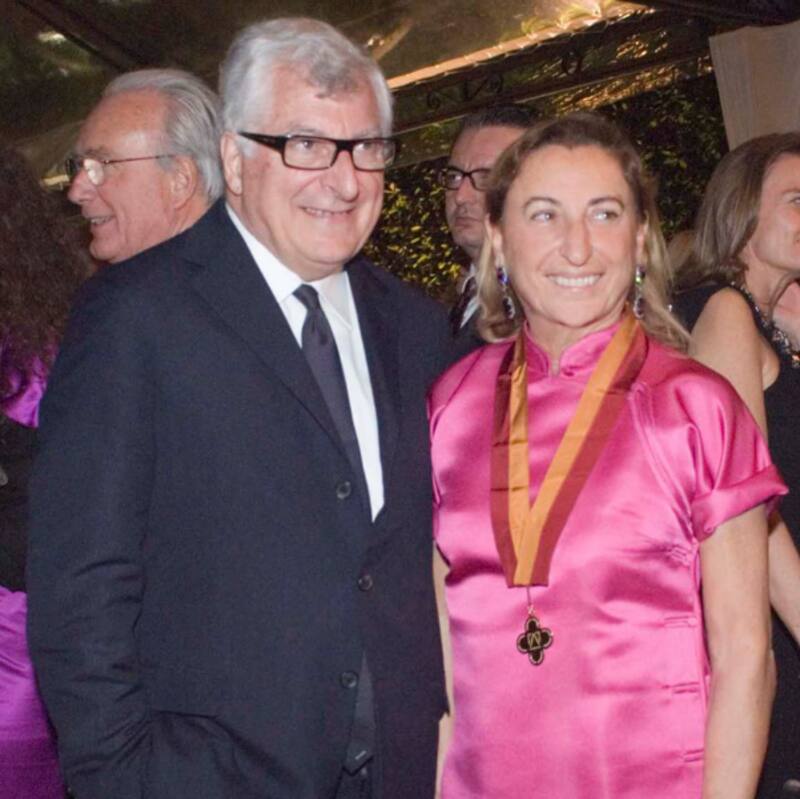 Patrizio Bertelli y Miuccia Prada, los artífices de la gran expansión de la compañía a partir de los 80.