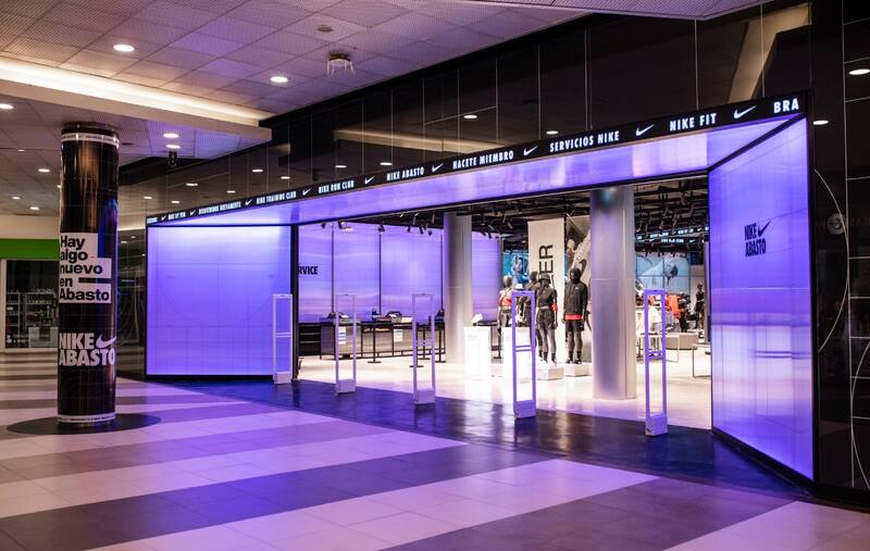 A fines del año pasado Nike abrió en la Argentina un local único en al región