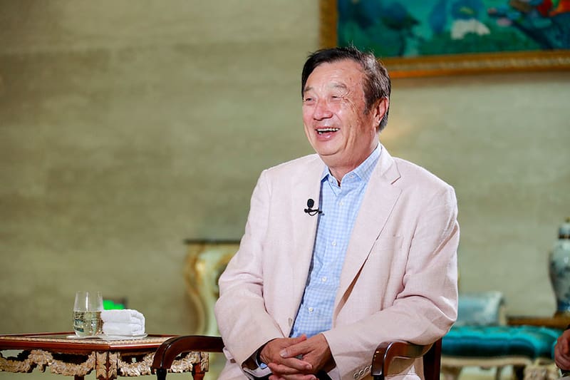 Ren Zhengfei fundó Huawei cuando tenía 44 años