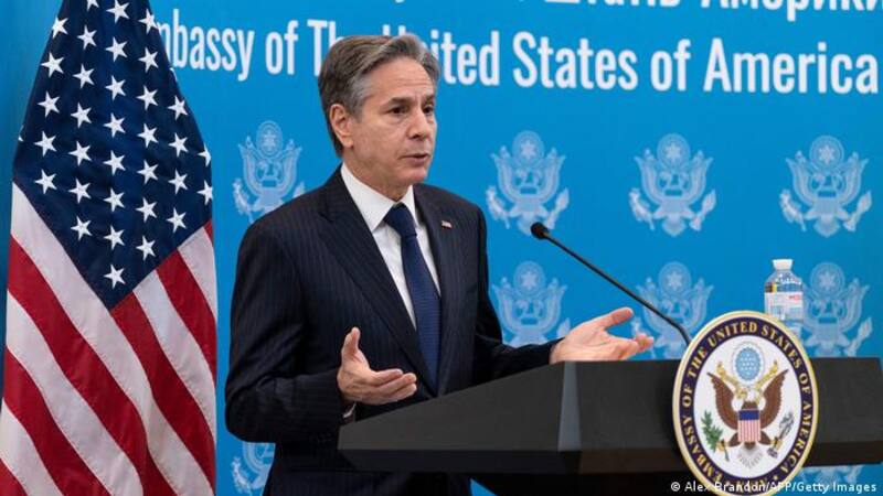 El secretario de Estado estadounidense, Antony Blinken, cree que Rusia va a invadir Ucrania antes de que acabe la noche