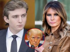Piden deportar a Melania Trump y a Barron Trump: "Que se vayan en el primer barco"