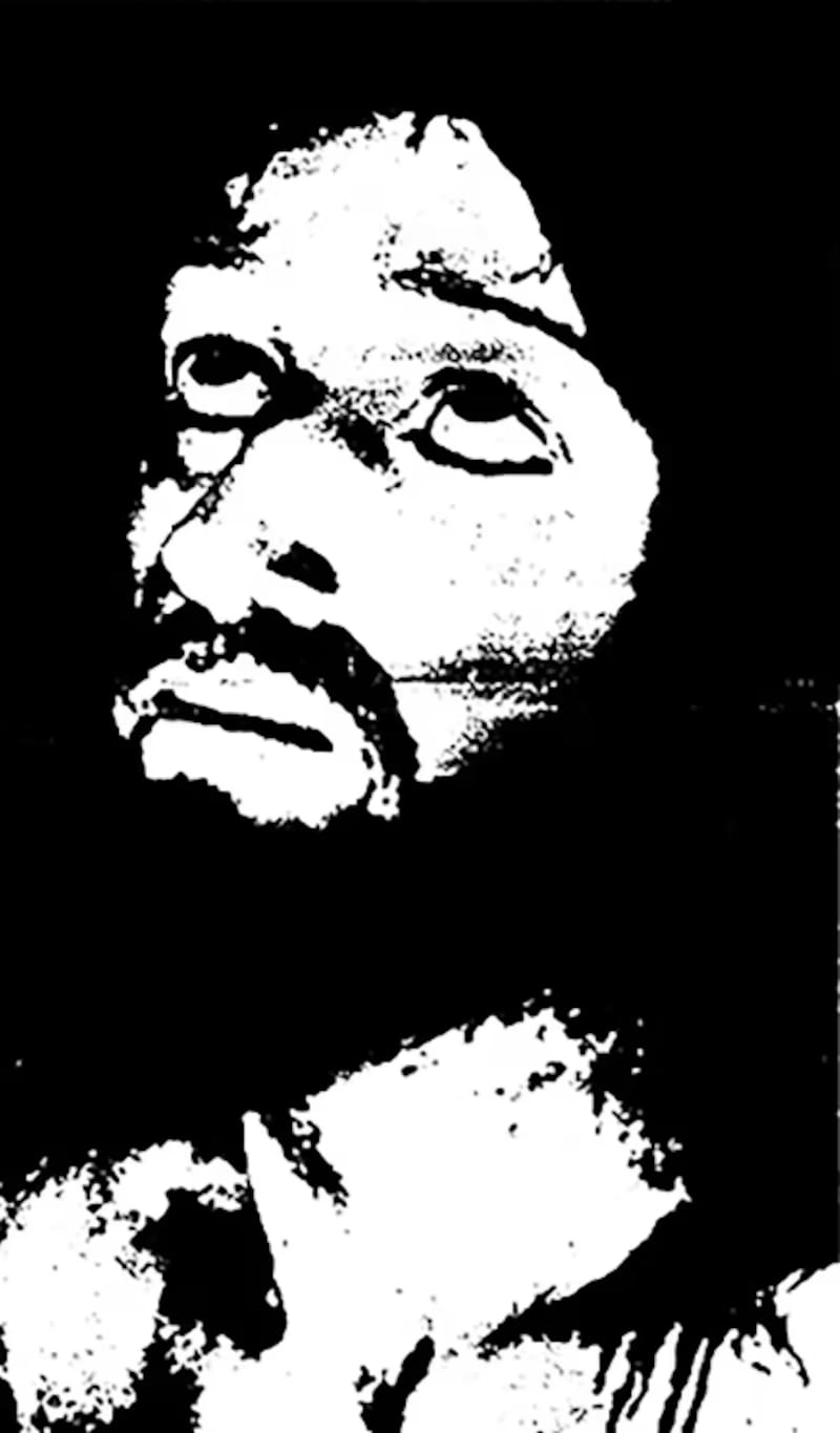 La supuesta imagen de Jesús, tomada con el Cronovisor. Fuente: Archivo