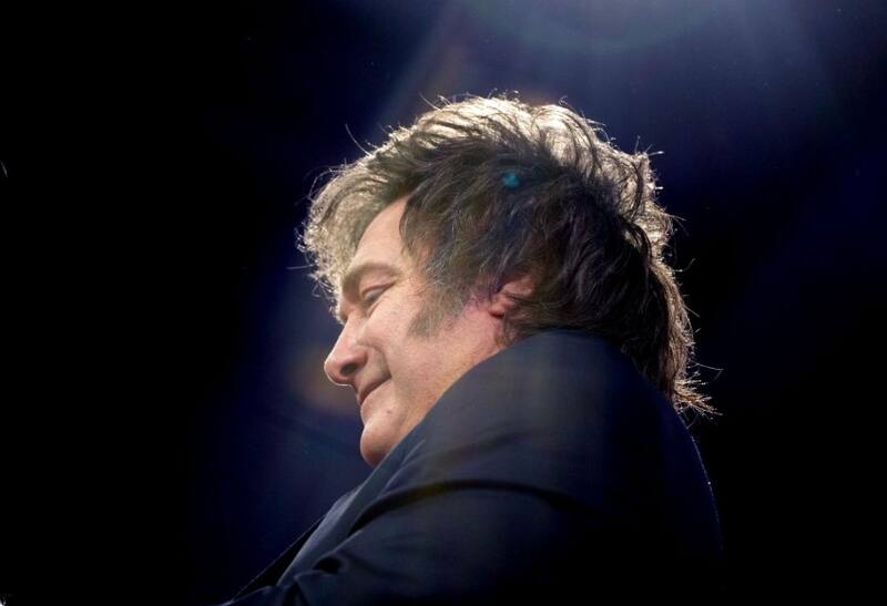 El presidente Javier Milei la semana pasada en la CPAC de Washington