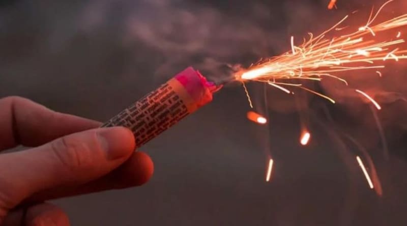 Pirotecnia navideña causa alerta por contaminación del aire en Ciudad de México. Fuente: archivo