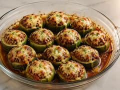 Cómo hacer zapallitos rellenos al horno: la receta de la abuela, cremosa por dentro y gratinada por fuera