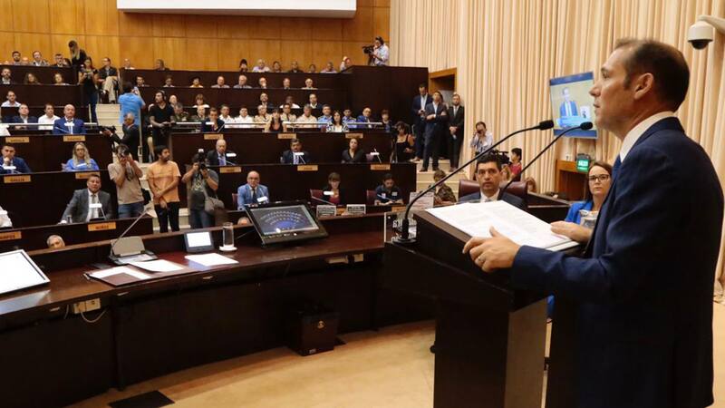 Gutiérrez inauguró las sesiones de la Legislatura nequina