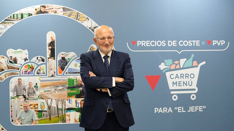 Juan Roig presentó los resultados anuales de Mercadona y destacó el crecimiento de la sección Listo para comer.