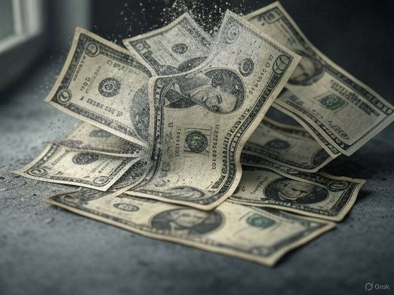 En 2024, el dólar captó muchos dólares de las reservas.