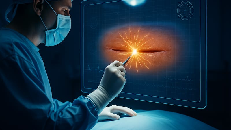 Revolución en cirugía: descubren una nueva tecnología para regenerar tejidos en tiempo real.