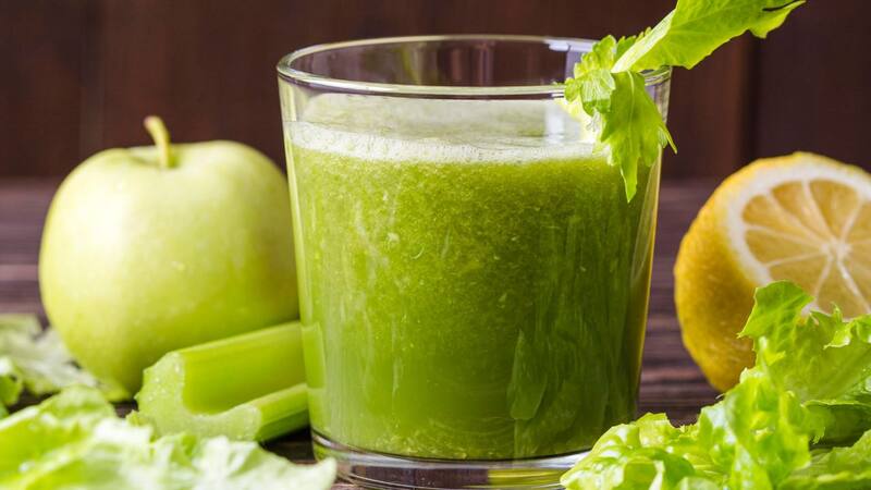 Los beneficios para la salud de jugo verde. Fuente: Archivo