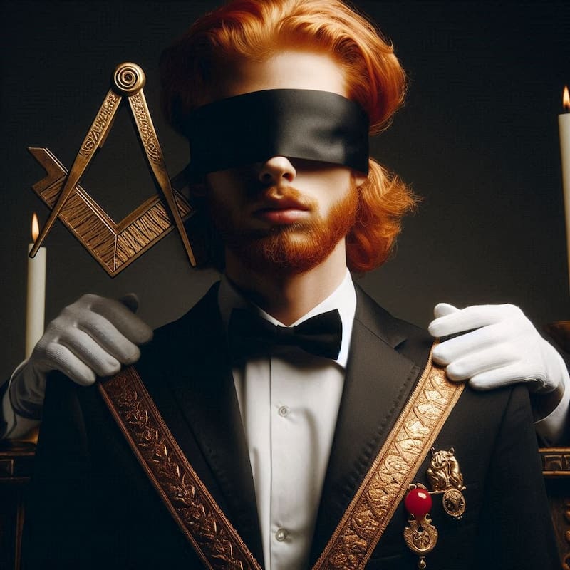 Logias masones y sus ritos iniciaticos. Fuente: Bing AI.