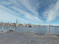 El pueblo que quedó bajo el agua hace 38 años y guarda la obra de un prestigioso arquitecto