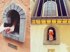 Coronavirus, peste bubónica negra española Europa: en Italia reabren las ventanas de vino medievales anti contagio