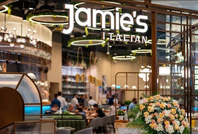 Después de 11 años en el mercado, la cadena Jamie's Italian cayó en bancarrota en 2019.