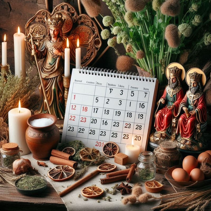 Los rituales cobran más fuerza en Navidad y Año Nuevo. Fuente: Archivo.