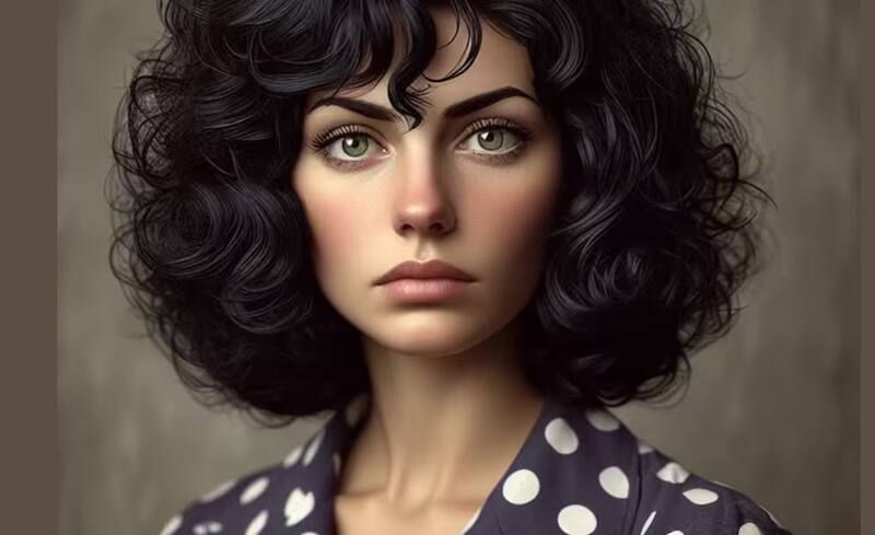 Así se vería Mafalda de adulta según la Inteligencia Artificial. (Fuente: Microsoft - Copilot)