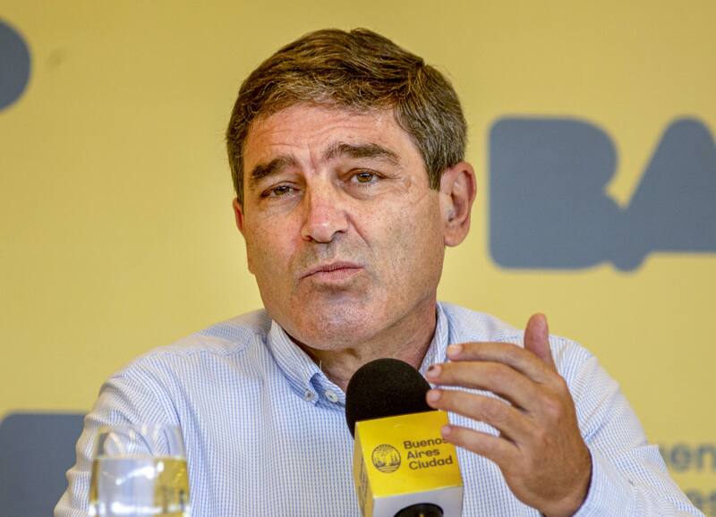 Fernán Quirós, ministro de Salud porteño.