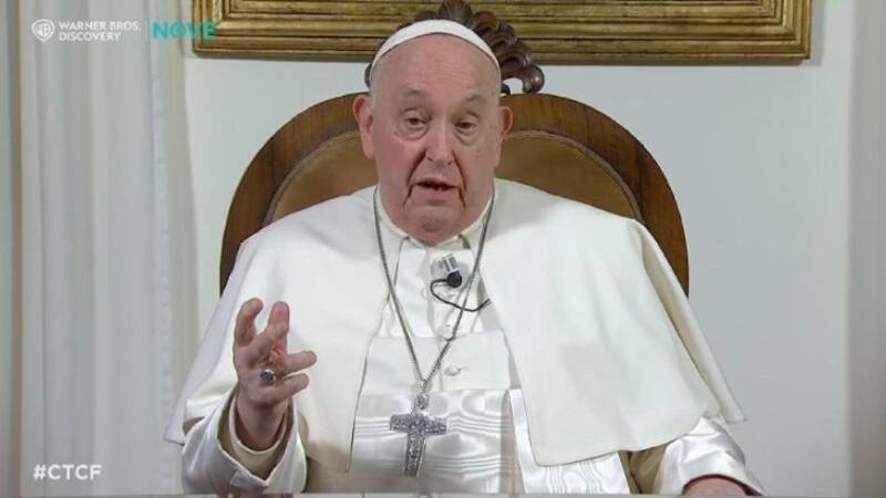 El papa Francisco ratificó su intención de visitar la Argentina. (Captura de pantalla).