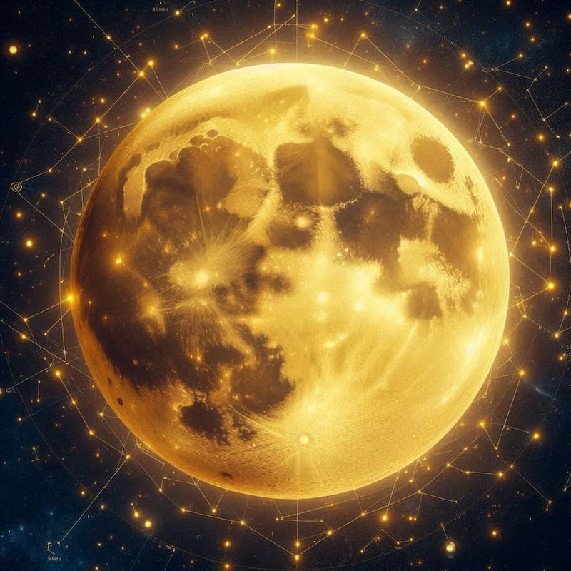 La Luna llena. Fuente: Archivo.