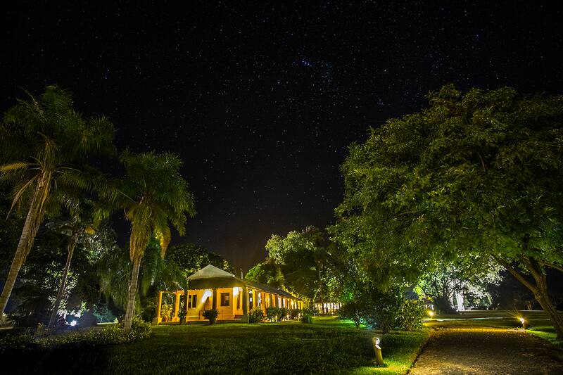 Puerto Valle de noche