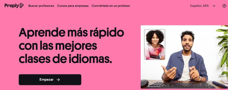 Preply permite ganar hasta u$s 3200 dólares mensuales.