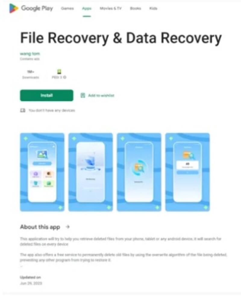 Esta es una de las aplicaciones que debes eliminar de tu móvil (Foto: Play Store)
