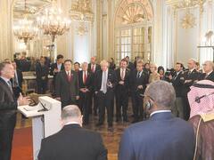 Con cancilleres del G20, Macri levantó apoyos para la negociación con el FMI