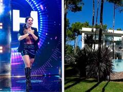 La impresionante mansión de Romina Uhrig: tiene lujos exuberantes, playa privada y una vista envidiable