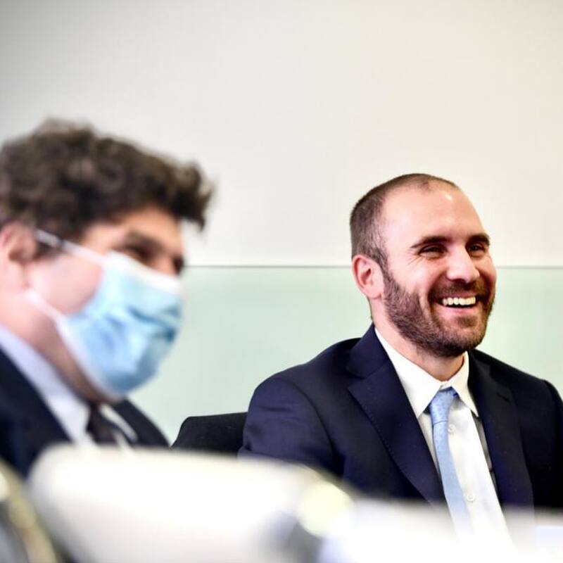 Chodos y Guzmán, negociadores con el FMI