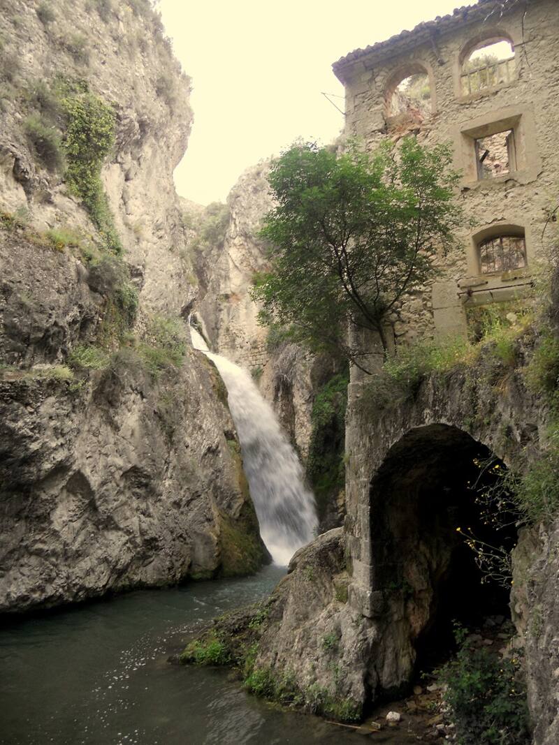 El pueblo de Alicante con la cascada más espectacular de España. Fuente: archivo.