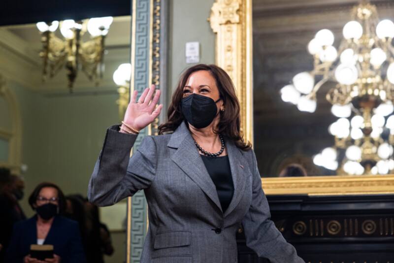 Kamala Harris es abogada de profesión, fue fiscal general de California y senadora - Bloomberg