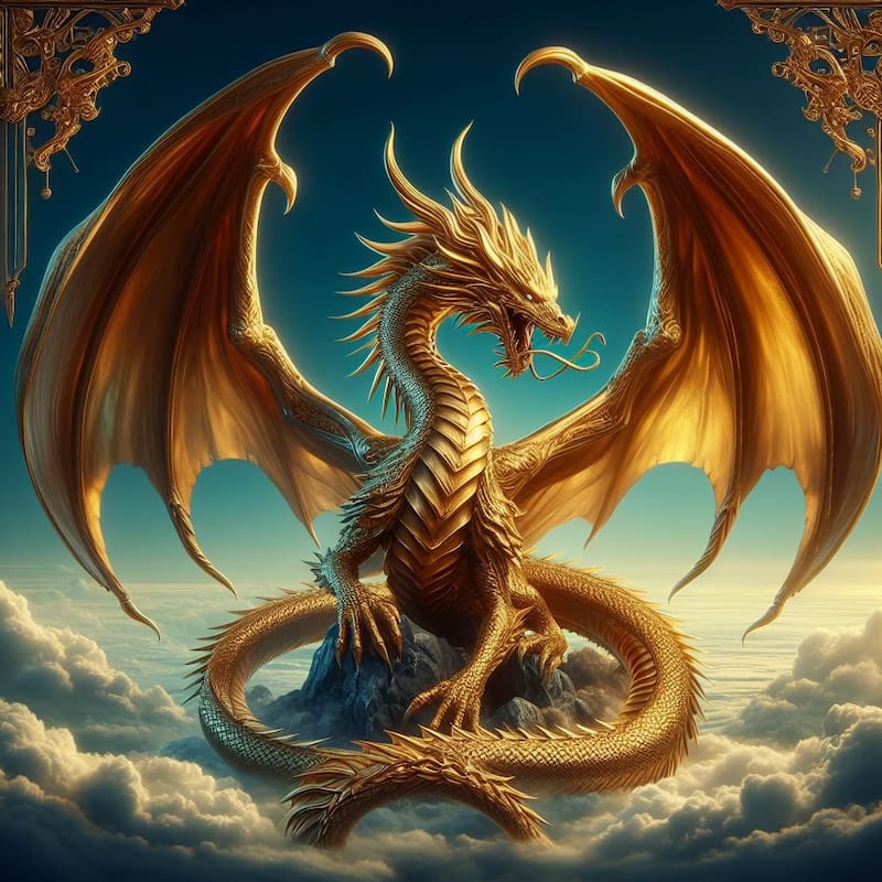 Dragón de Madera. Fuente: Archivo.