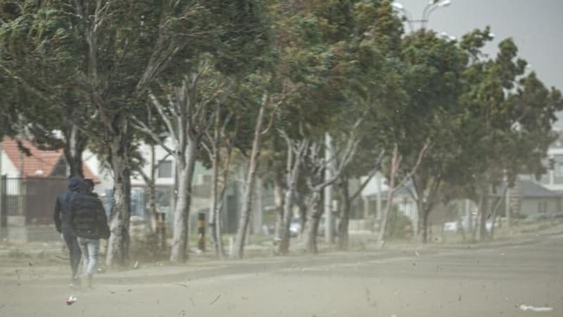 El SMN emitió una alerta roja. (Foto: Telam).
