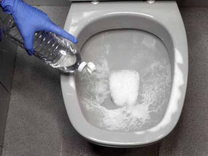 Mezclar agua con vinagre blanco es un truco ideal para quitar el sarro.