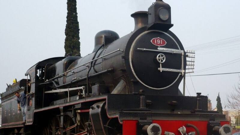 Foto: ferrocarril "La Porteña" reconstruido, Télam