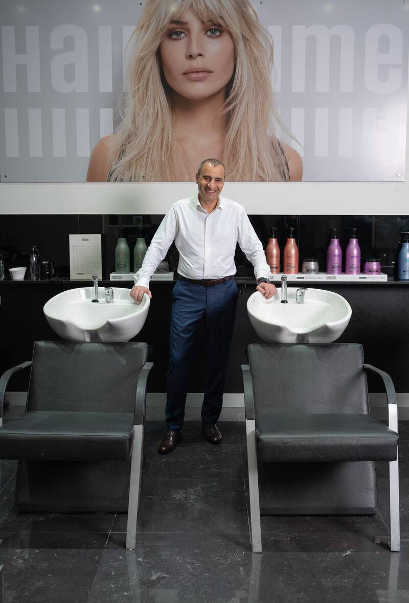 Gago Martirosyan en el centro técnico que posee la marca en sus propias oficinas. (Foto: Hairssime).