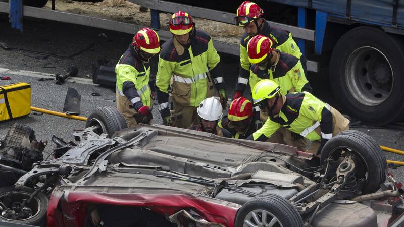 Accidente de tráfico mortal registrado en agosto en la A-66, sentido Cáceres.