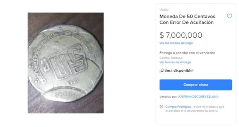 Los expertos en numismática pueden autenticar y evaluar el valor de una moneda con error de acuñación. Foto: archivo El Cronista México