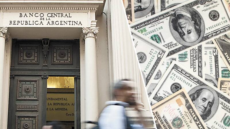 El BCRA tuvo que vender unos u$s 200 millones de sus reservas en el mercado oficial de cambios para abastecer a la demanda de divisas