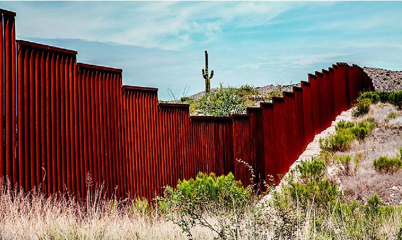 El Gobierno de Trump extenderá el muro fronterizo. Foto: Archivo.