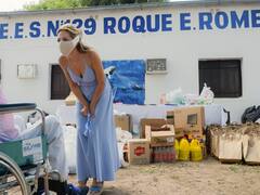 En Chaco, Fabiola Yáñez realizó gestiones para llevar agua potable a un paraje