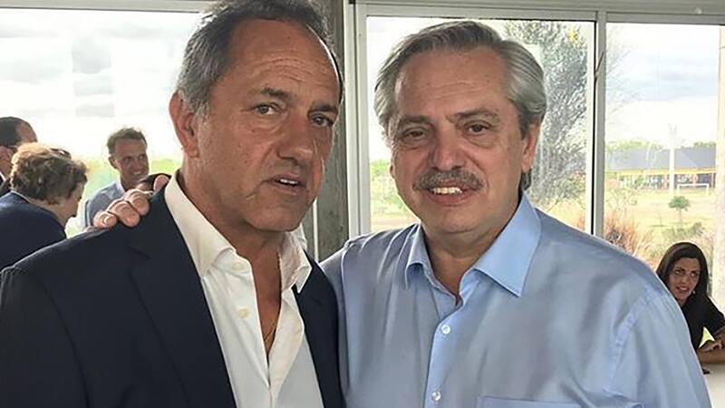 En 2019 Daniel Scioli aocmpañó a Alberto Fernández en el debate presidencial contra Mauricio Macri