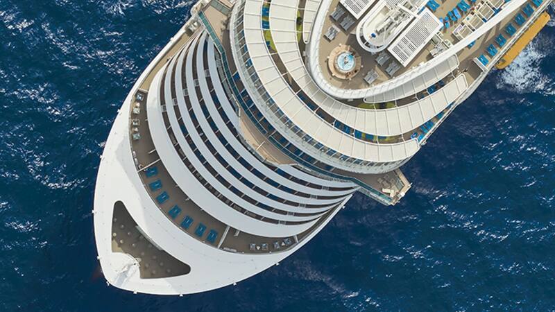 El crucero Costa Toscana es uno de los más sustentables en operación.