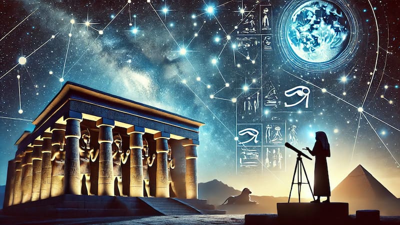 La astronomía en el Antiguo Egipto: cómo las estrellas guiaron a una civilización.