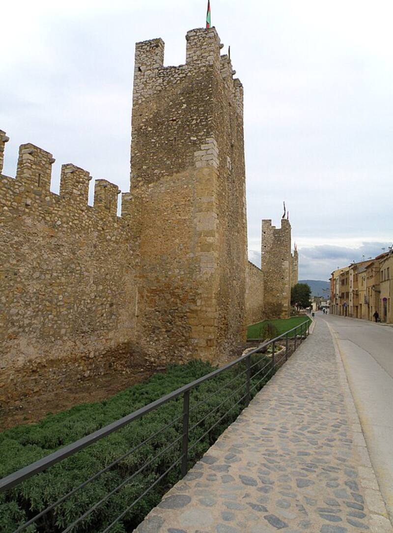 Muralla de Montblanc, Cataluña (foto: Wikipedia).