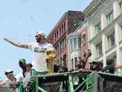 El impresionante festejo de los Celtics en Boston tras obtener un nuevo título de la NBA